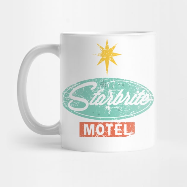 American Gods Starbrite Motel (washed out and weathered) by GraphicGibbon